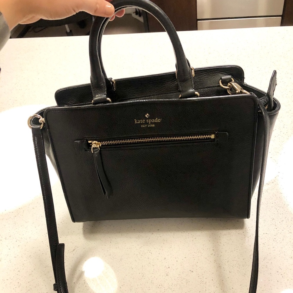Kate Spade Black Satchel Crossbody